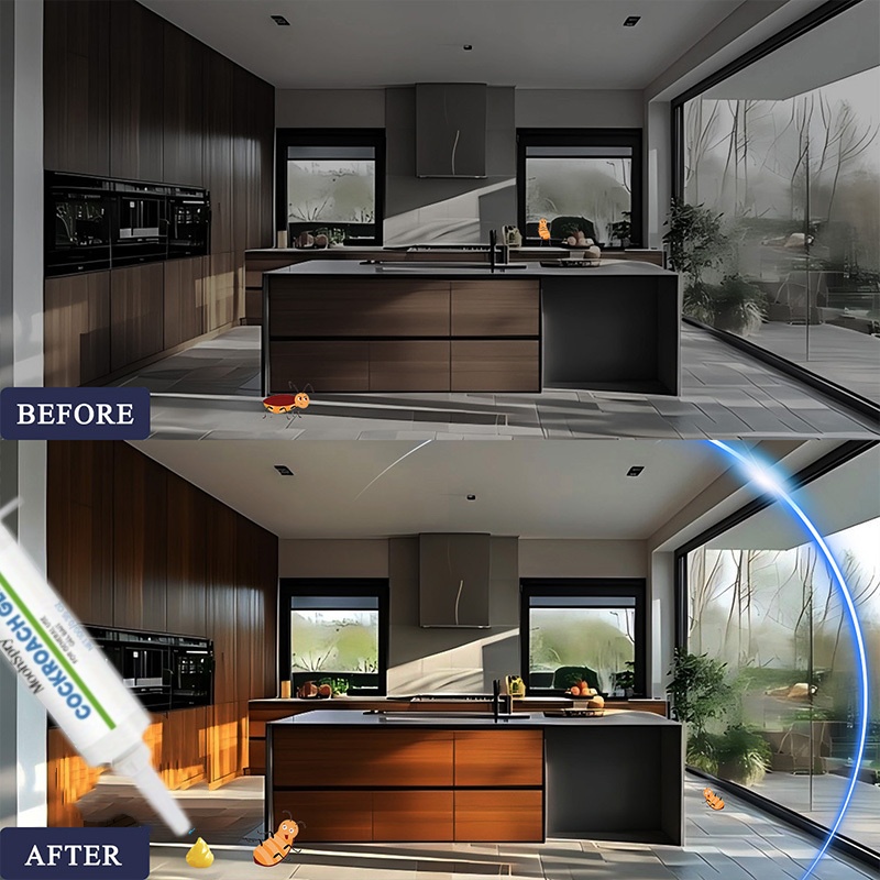 Gel Atractante para Cucarachas - Kitchen Appliances Cabinet reseña y precio