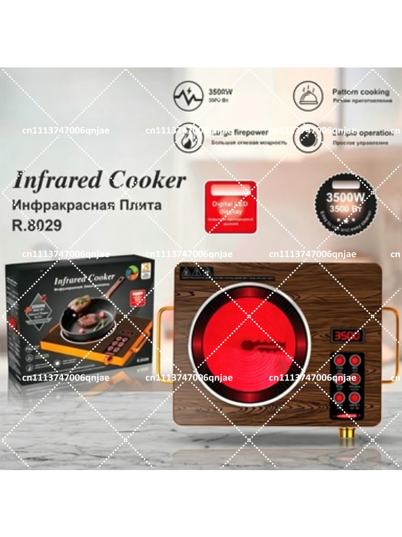 Estufa Eléctrica de Cerámica d - Induction Cooktop Portable reseña y precio