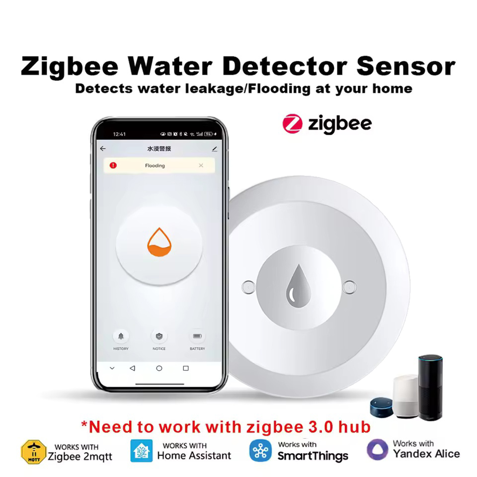 Sensor de Agua Zigbee, Detecto - Kitchen Appliances Video reseña y precio