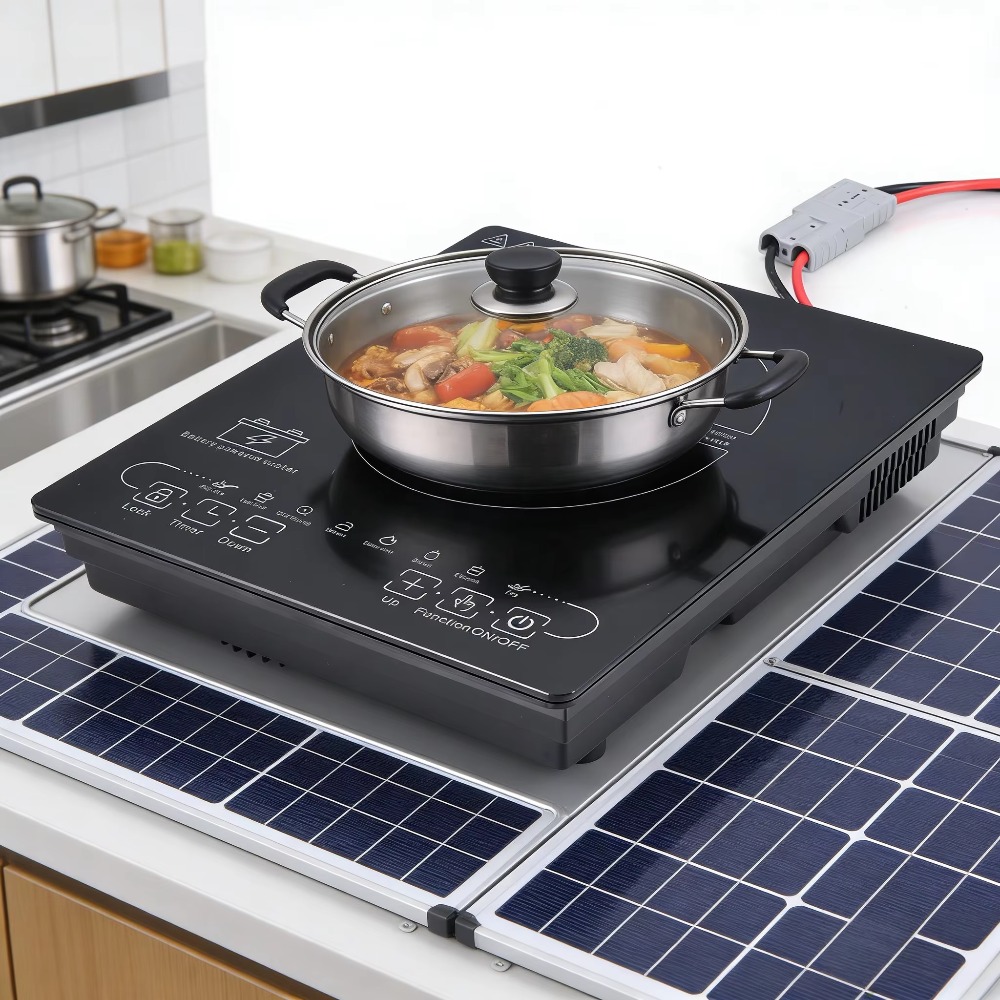 Cocina de Inducción Solar de 2 - Induction Cooktop Portable reseña y precio