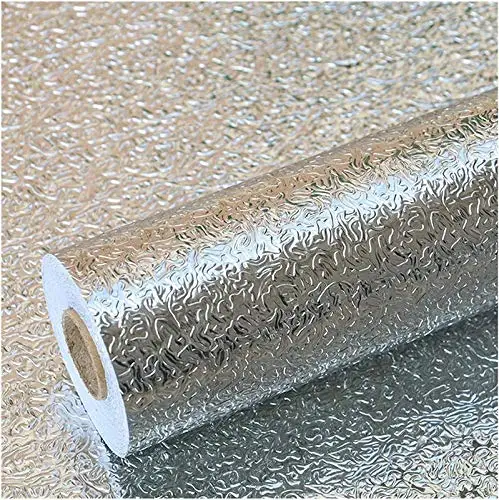 Pegatina de aluminio antiaceit - Kitchen Appliances Cabinet reseña y precio
