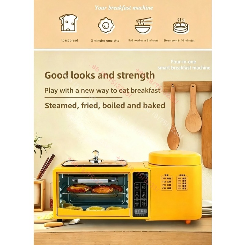 Máquina de Desayuno Multifunci - Rice Cooker reseña y precio