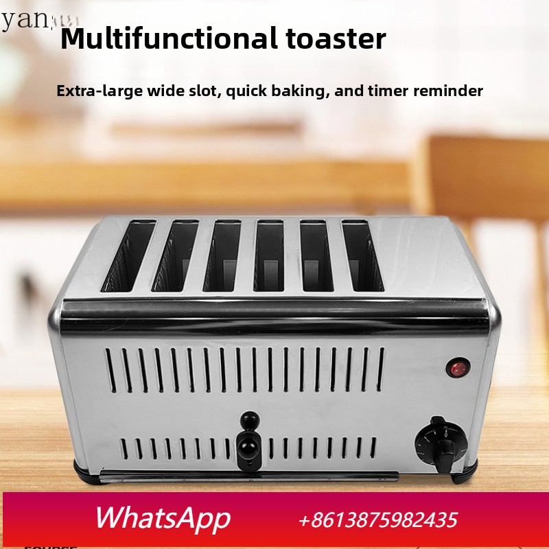 Tostadora comercial YJQ de cua - Toaster reseña y precio